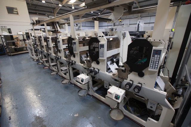 Omet Varyflex Label press