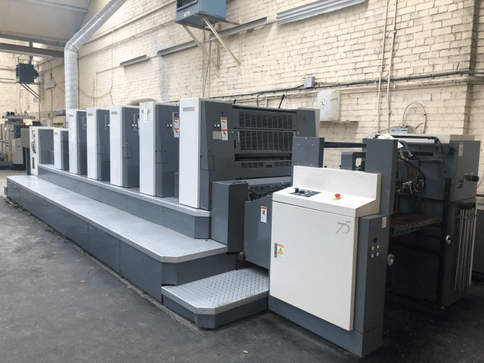 5 colour plus coater shinohara press